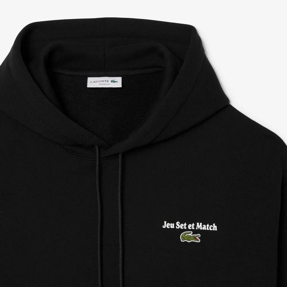 Lacoste Men's Crew Neck Ribbed Sweatshirt detail 3