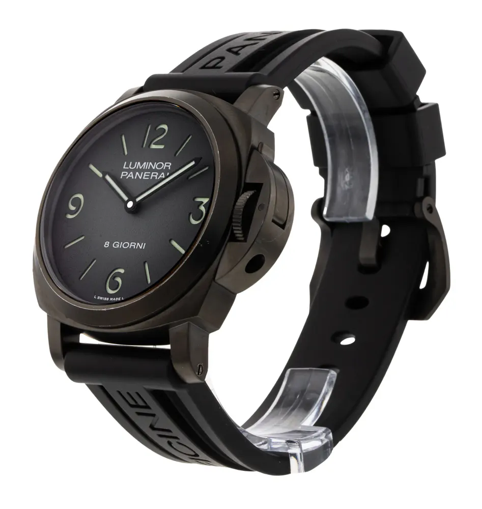 Panerai Luminor Base PAM02121 — 2022 — Good in Black Quarter Arabic, additional product view 2