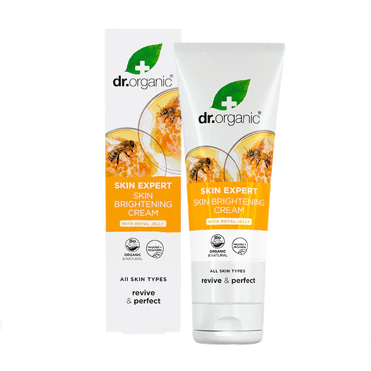 Dr Organic Skin Brightening Cream with Royal Jelly 125ml