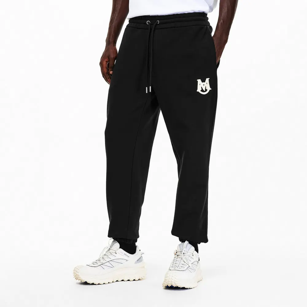 Moncler Men's Closed Hem Fleece Joggers detail 3