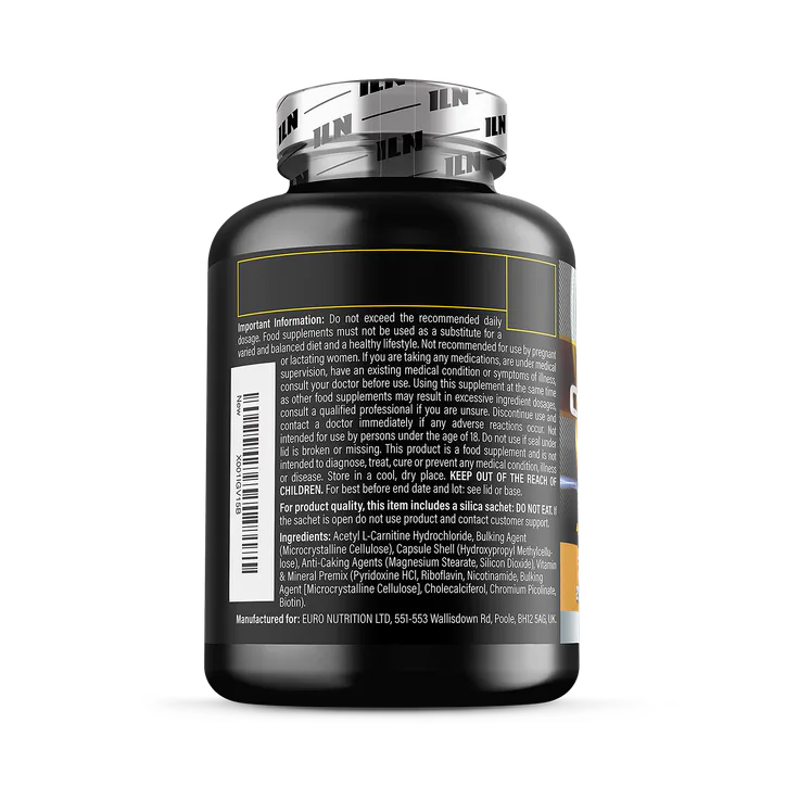 Iron Labs Nutrition Acetyl L Carnitine Capsules - 2,000mg Carnitine plus 6 Nutrients - 240 Vegetarian Capsules detail 3