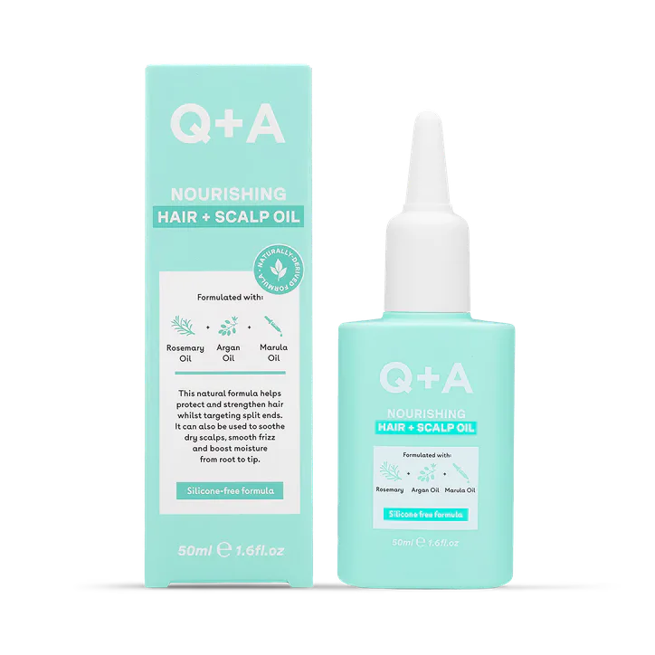 Q+A Nourishing Hair And Scalp Oil 50ml