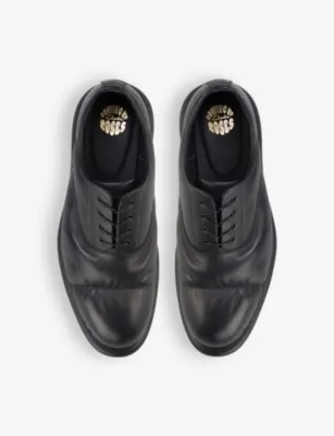 MARTINE ROSE X CLARKS leather Oxford shoes - EUR 43.5 / 9.5 UK MEN in BLACK LEATHER, additional product view 2