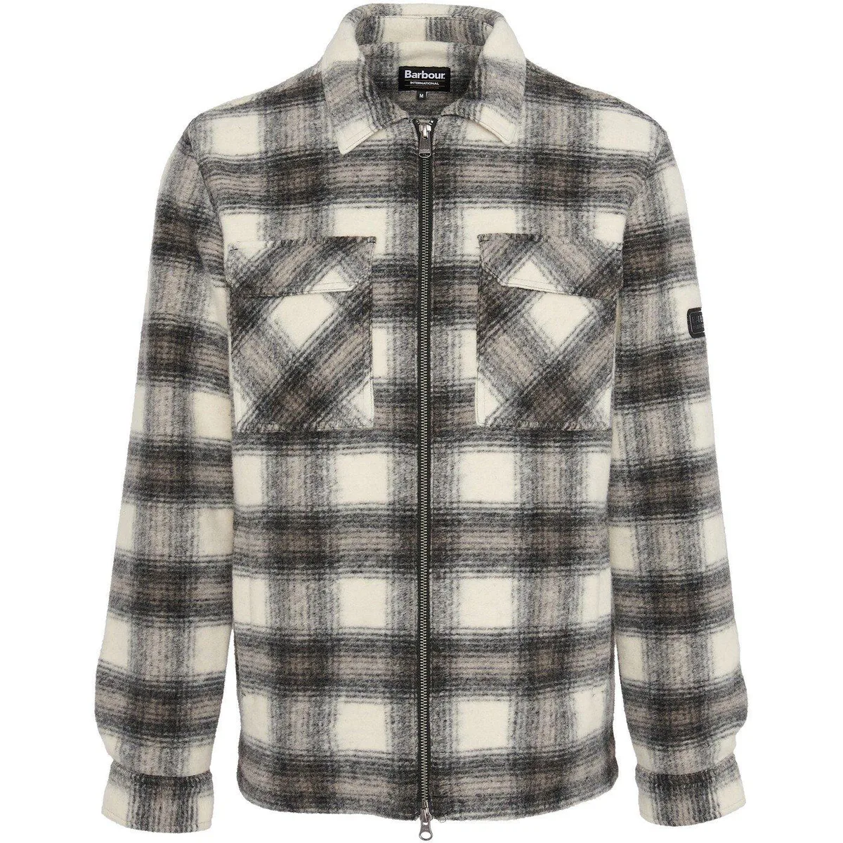 Barbour International Men's Clayton Brushed Fleece Overshirt