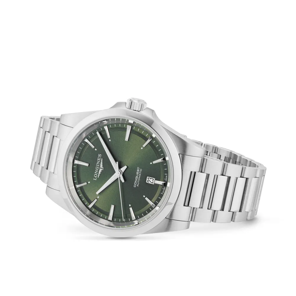 Longines Conquest 41mm Mens Watch Green in Green, additional product view 2