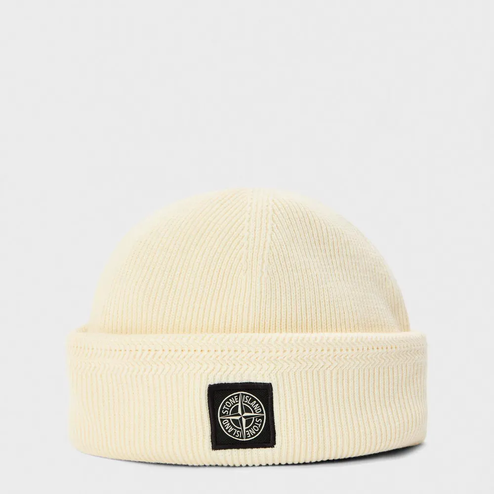 Stone Island Men's Patch Beanie