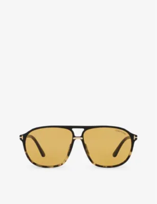 TOM FORD TR001634 Bruce square-frame polyamide sunglasses