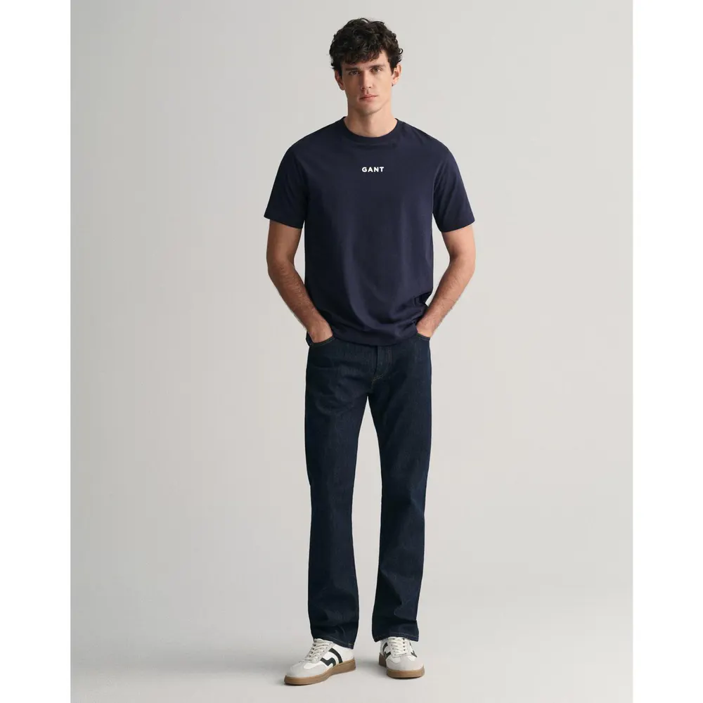 Gant Regular Fit Jeans in Dark Blue – Clothing