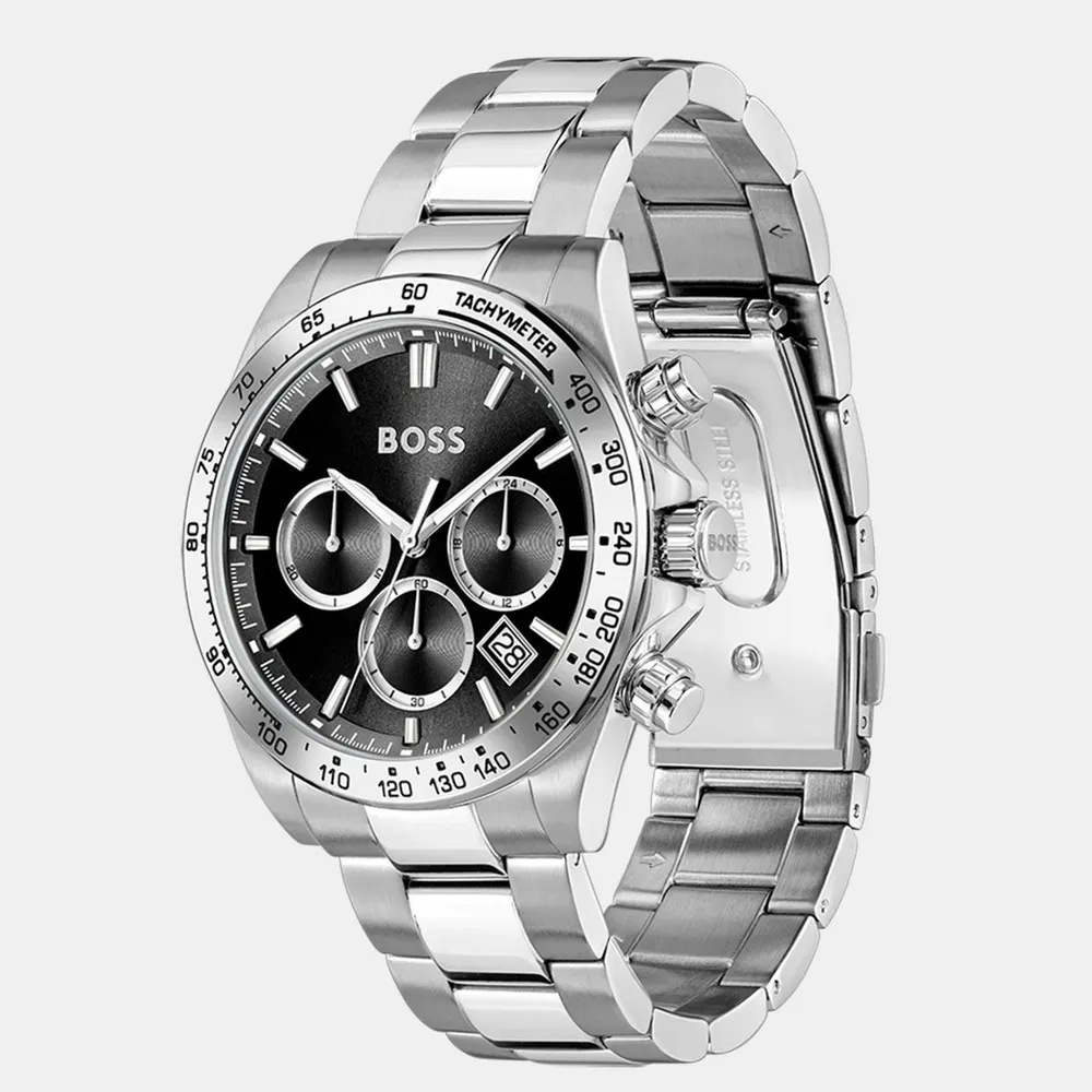 Boss Gents BOSS Hero Stainless Steel Bracelet Watch detail 3