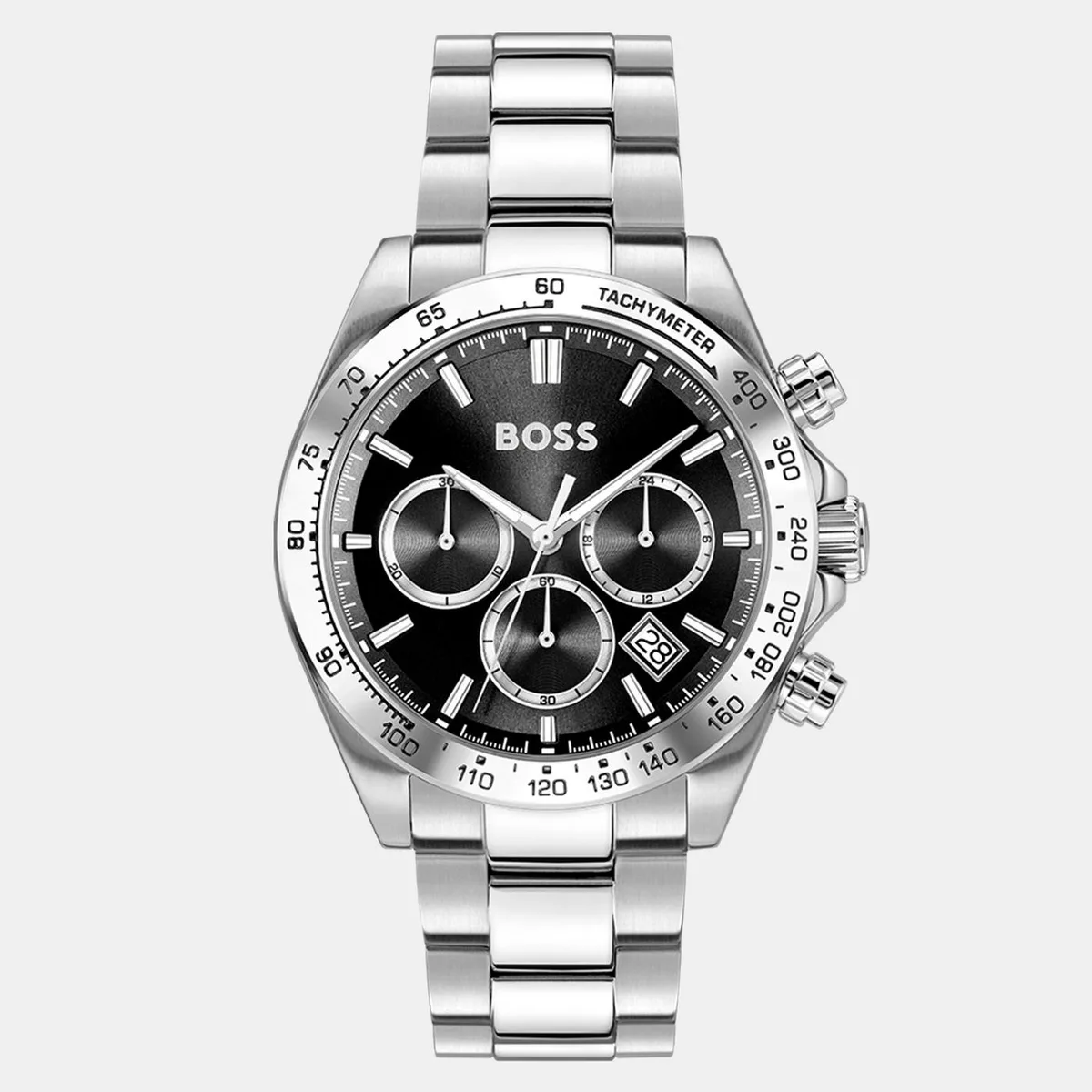 Boss Gents BOSS Hero Stainless Steel Bracelet Watch