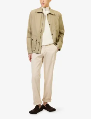 ORLEBAR BROWN Dwight Tailored Cotton Field Jacket detail 2