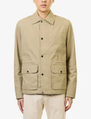 ORLEBAR BROWN Dwight Tailored Cotton Field Jacket detail 3