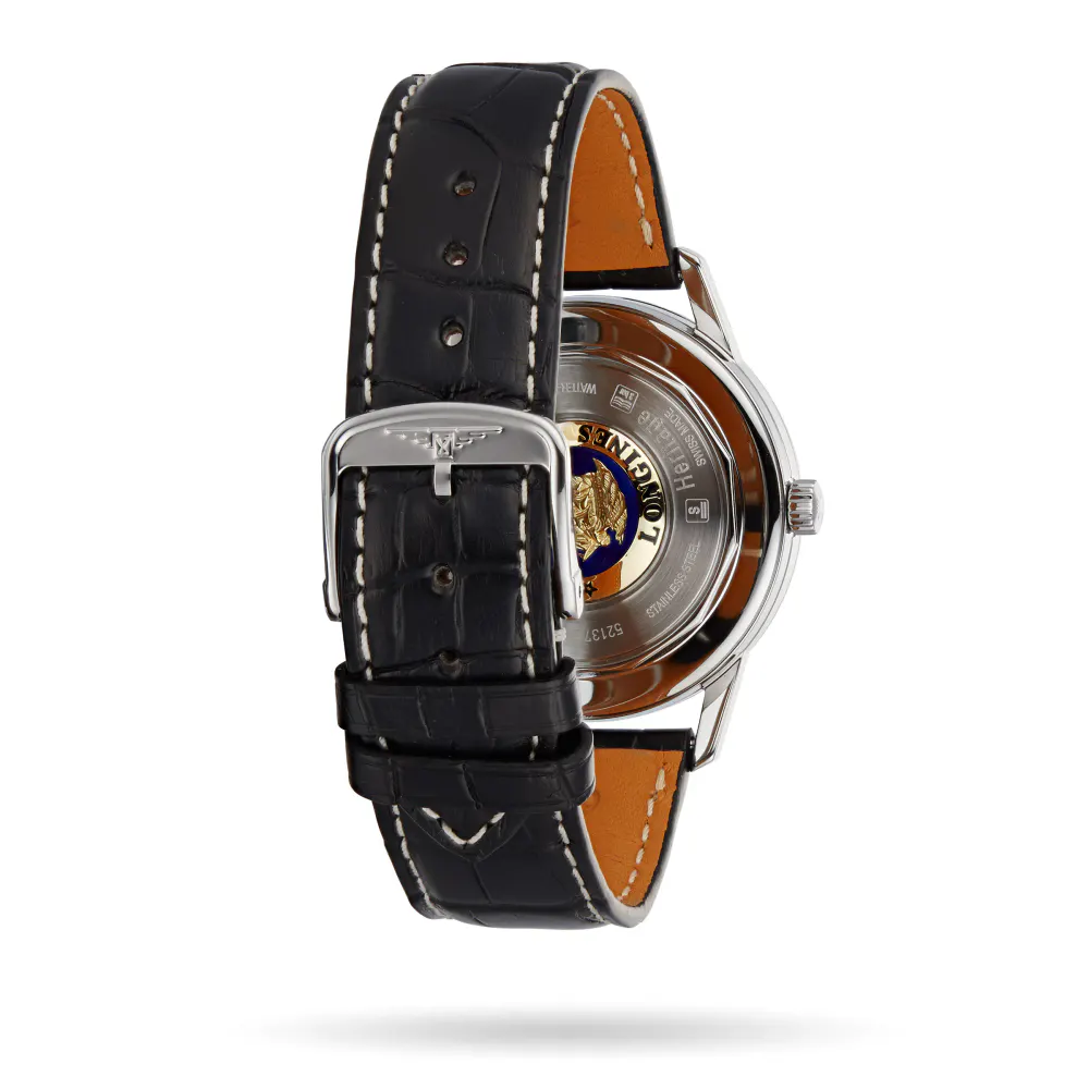 Longines Flagship Heritage 38.5mm Mens Watch in Black, additional product view 3