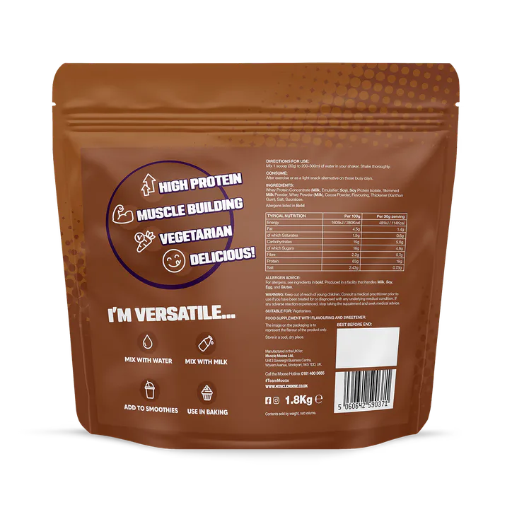 Muscle Moose Supreme Protein - Chocolate 1.8kg detail 2