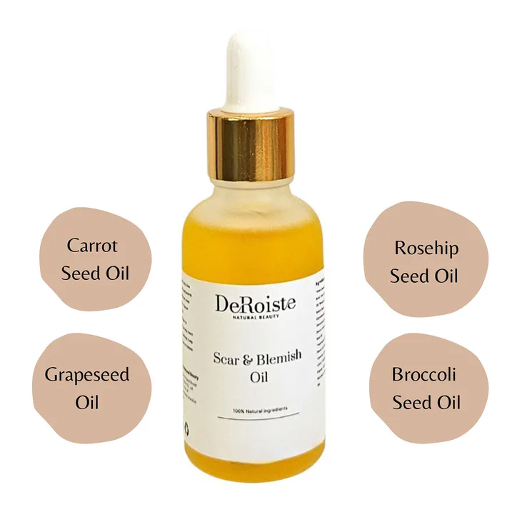 Deroiste Natural Beauty Deroiste Scar & Blemish Oil detail 2