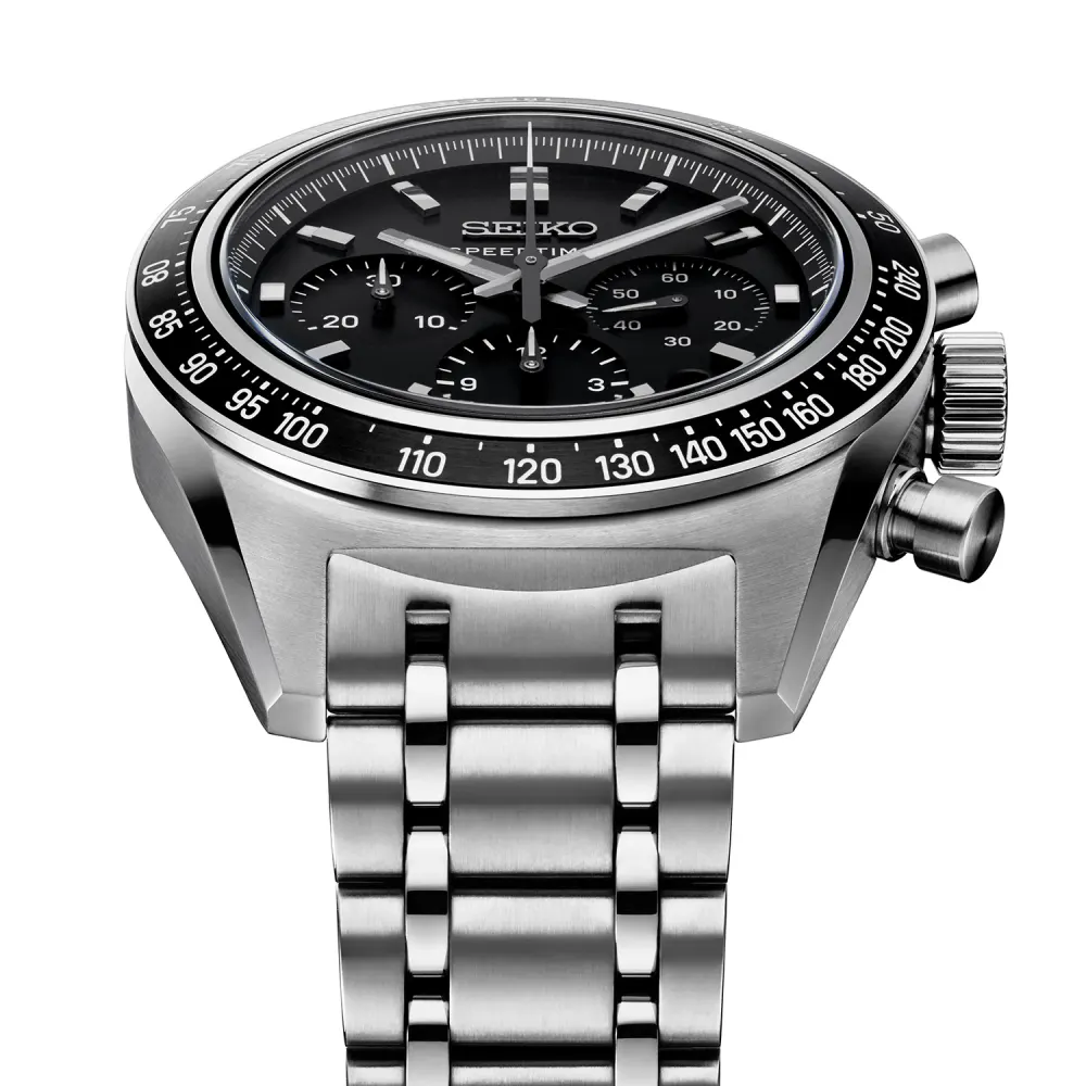 Seiko Prospex Speedtimer 42mm Mens Watch Black in Black, additional product view 3