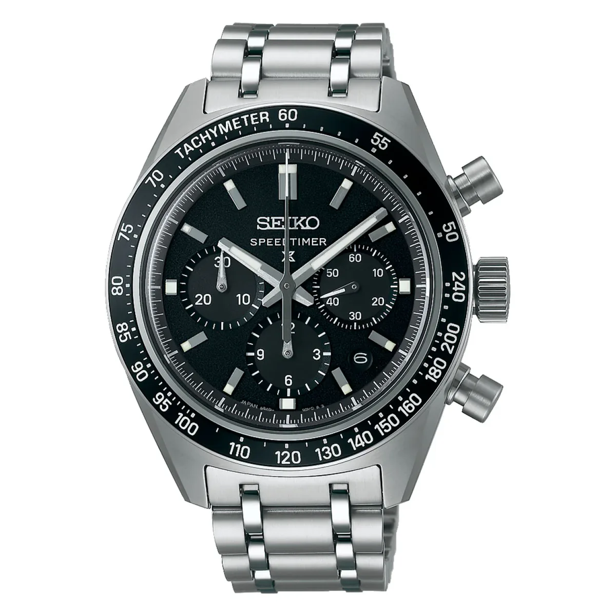 Seiko Prospex Speedtimer 42mm Mens Watch Black