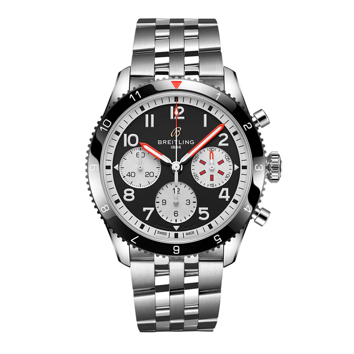 Breitling Classic AVI Chronograph 42 Mosquito Stainless Steel Watch