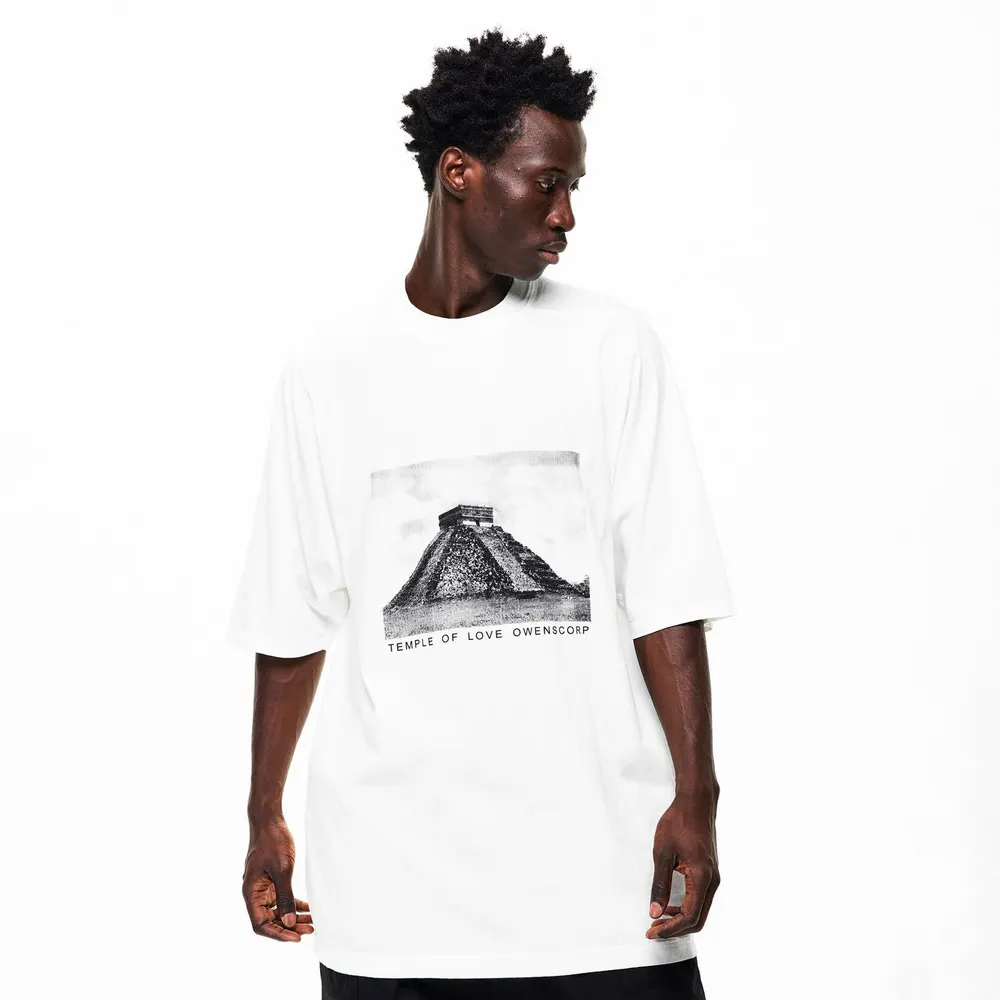 Rick Owens Drkshdw Men's DS Jmb Temple T Oversized Fit Oversized T-Shirt detail 3