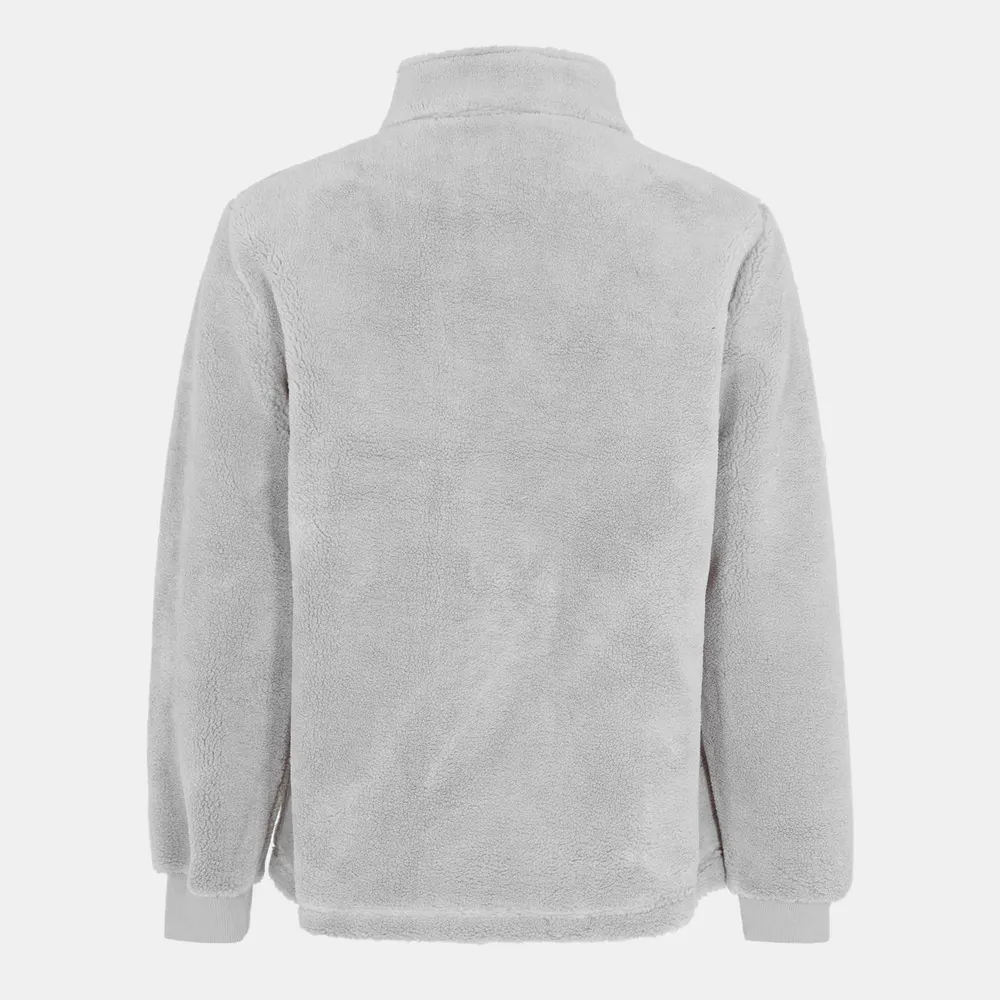 MKI MIYUKI ZOKU Men's Sherpa Quarter-Zip Fleece detail 2
