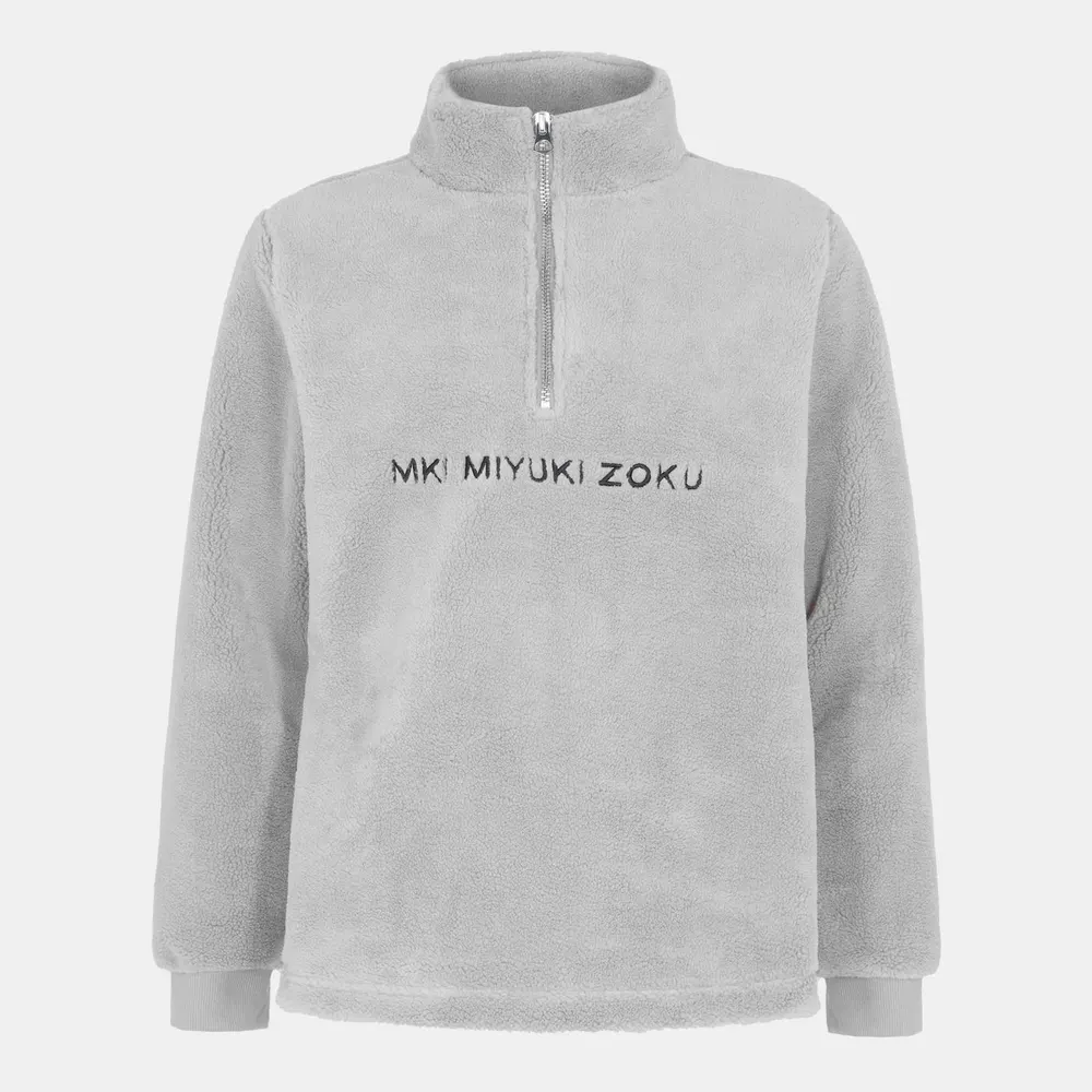 MKI MIYUKI ZOKU Men's Sherpa Quarter-Zip Fleece