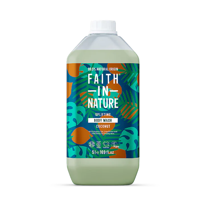 Faith in Nature Body Wash Coconut 5L