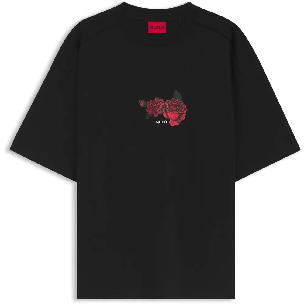 Hugo Mens HUGO Domans Short Sleeve T-Shirt with Artwork Detail