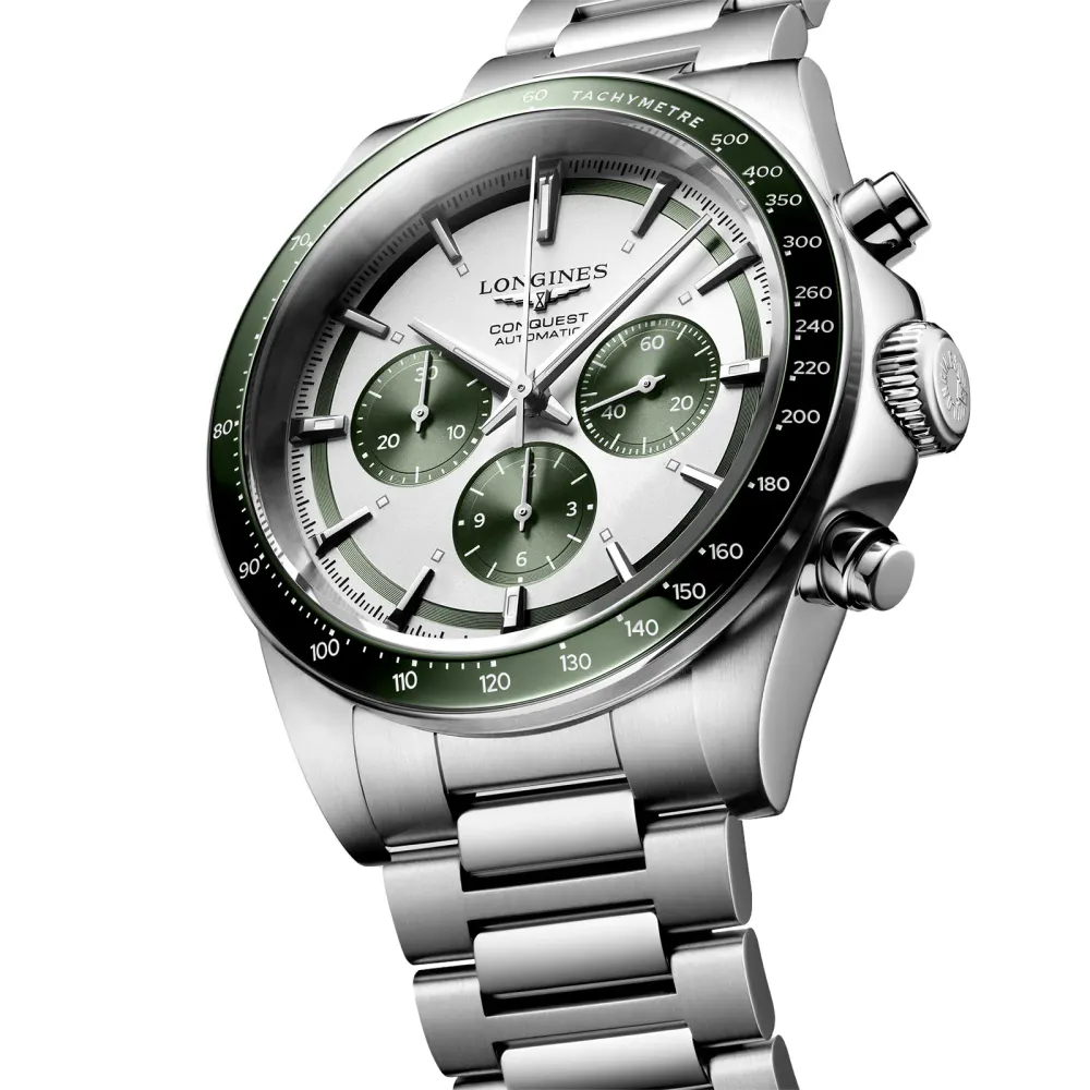 Longines Conquest Stainless Steel Automatic 42mm Mens Watch detail 2