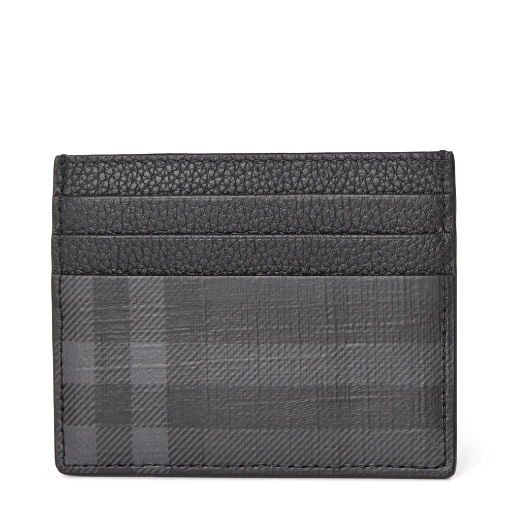 Burberry Men's Card Holder in Iron, additional product view 2