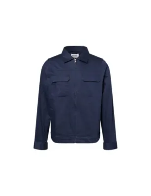 NOBL Lucas Zip-Up Cotton Shacket