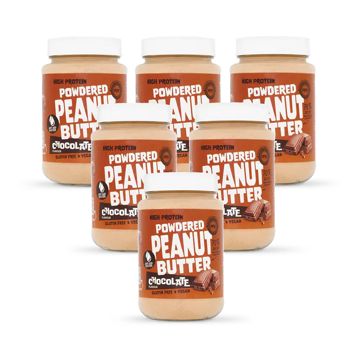 PPB Powdered Peanut Butter Chocolate 6 x 180g