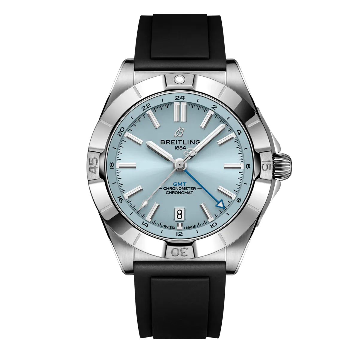 Breitling Chronomat Automatic GMT 40mm Mens Watch Blue
