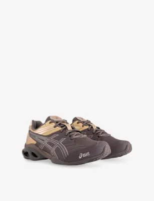 ASICS Gel-Kinetic FR Woven Trainers - 8 in COCOA POWDER, additional product view 3