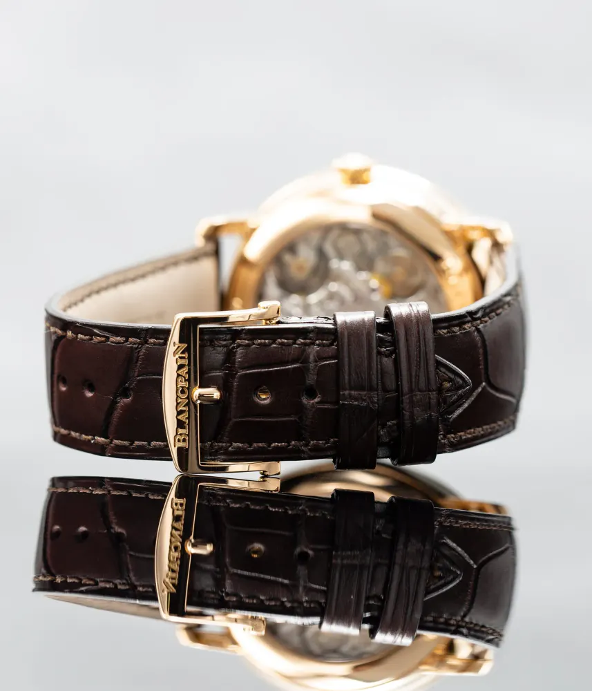 Blancpain Villeret 6639-3637-55B — 2012 — Very good in Black Roman Numeral, additional product view 3