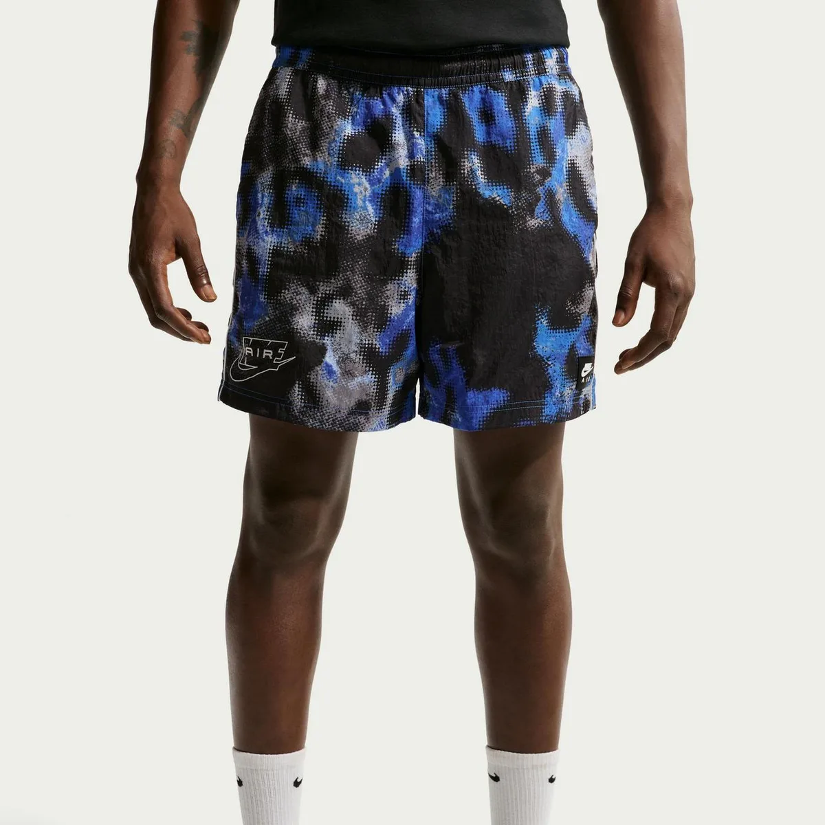 For Him Nike Men's Woven Tracksuit Shorts in Blue Crystal – Clothing