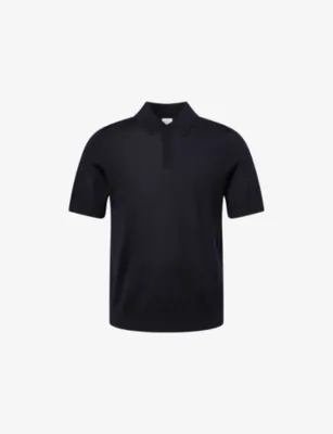 PAUL SMITH Short-Sleeve Merino Wool Polo Top