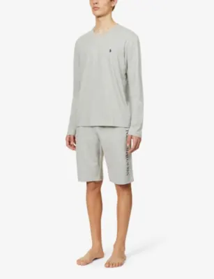 POLO RALPH LAUREN Logo-embroidered relaxed-fit cotton-jersey T-shirt detail 2