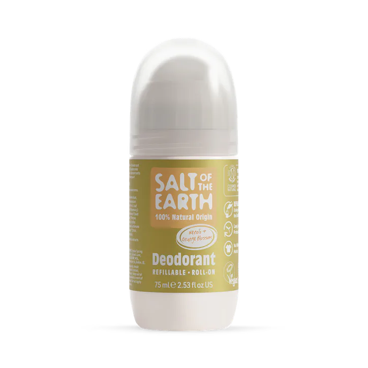 Salt of the Earth Neroli & Orange Blossom Natural Refillable Roll-On Deodorant