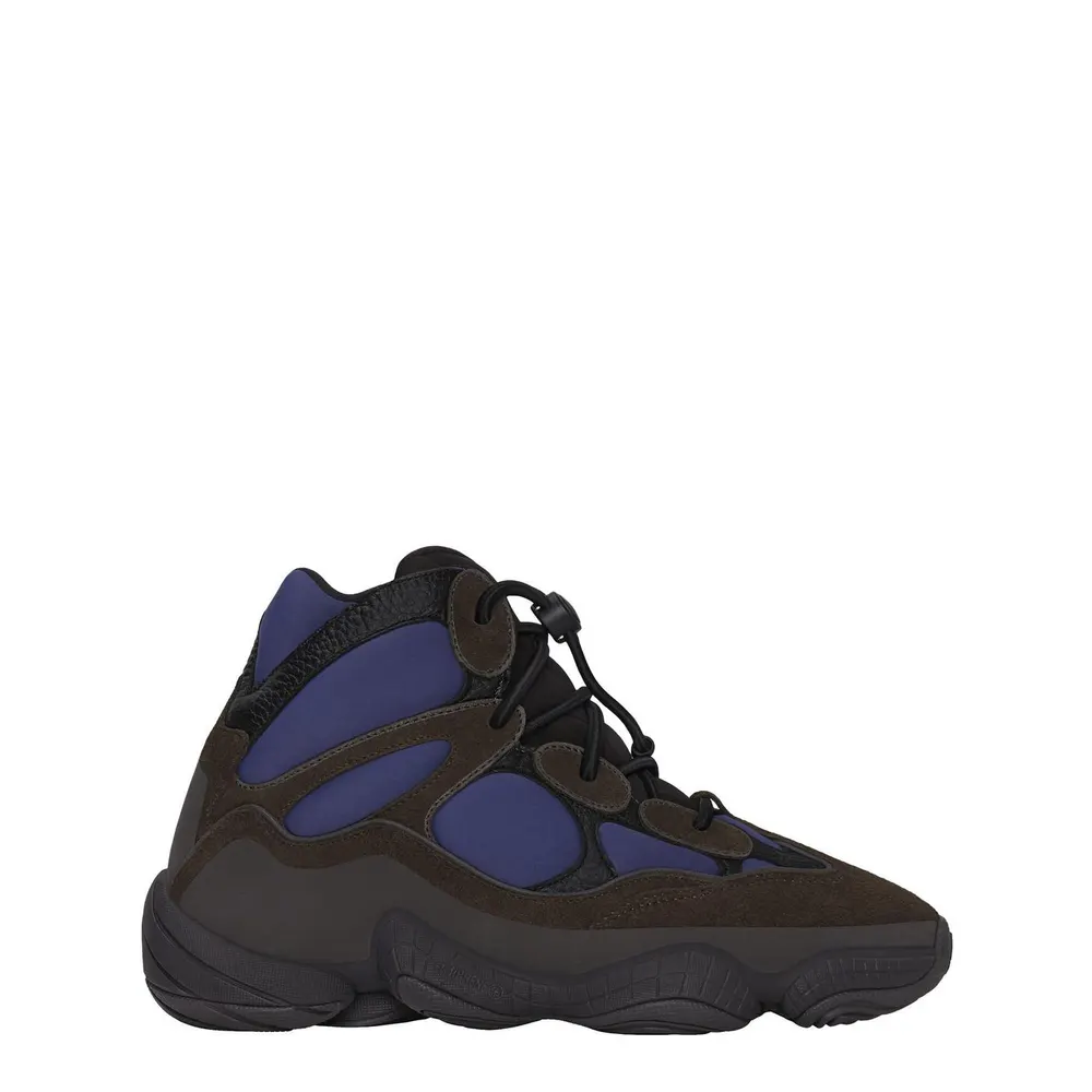 Yeezy Men's 500 High-top Sneakers in Tyrian – Footwear