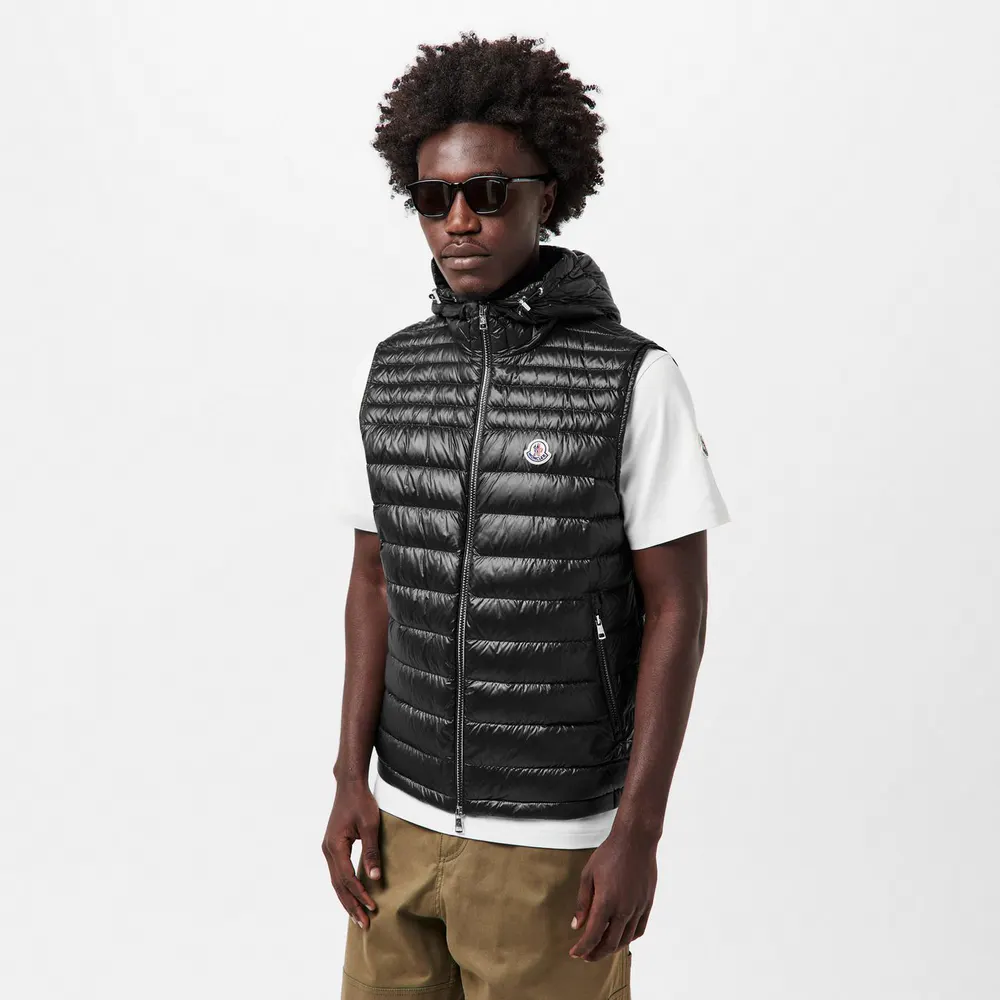Moncler Men's Orant Hooded Down Gilet detail 3