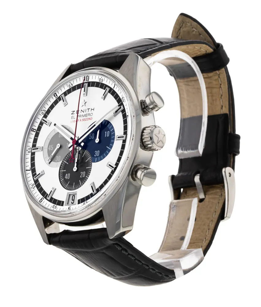 Zenith El Primero 03.2041.4052/69.C496 — 2001 — Excellent in Silver Baton, additional product view 2