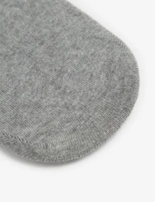 FALKE Step anti-slip cotton-blend socks - 5.5-6.5 in Light Greymel., additional product view 2