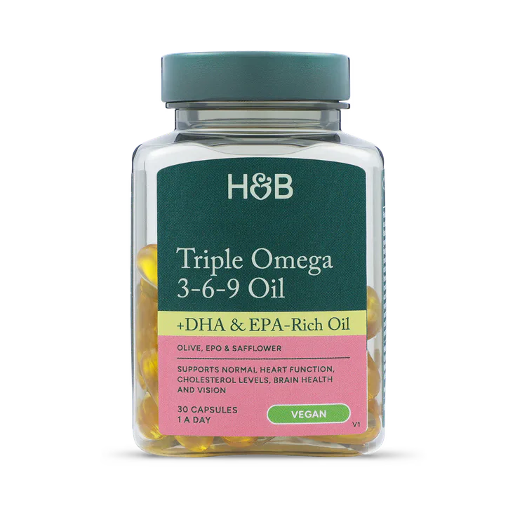 For Him Vegan Triple Omega 3-6-9 Oil 680mg 30 Capsules