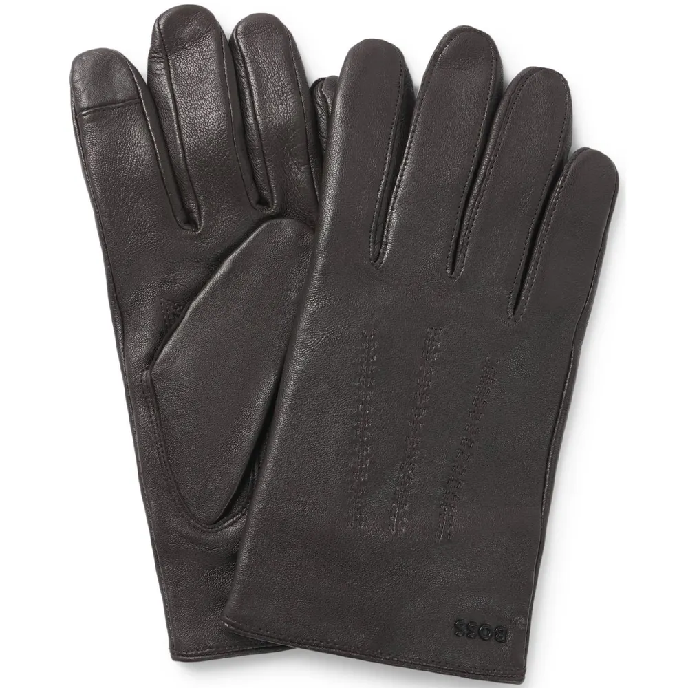 Boss Men's Hainz Me Fleece Gloves detail 3