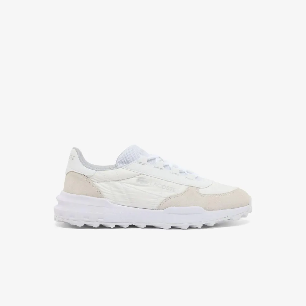 Lacoste Men's Elite ActEVO Runners in White 14X – Footwear