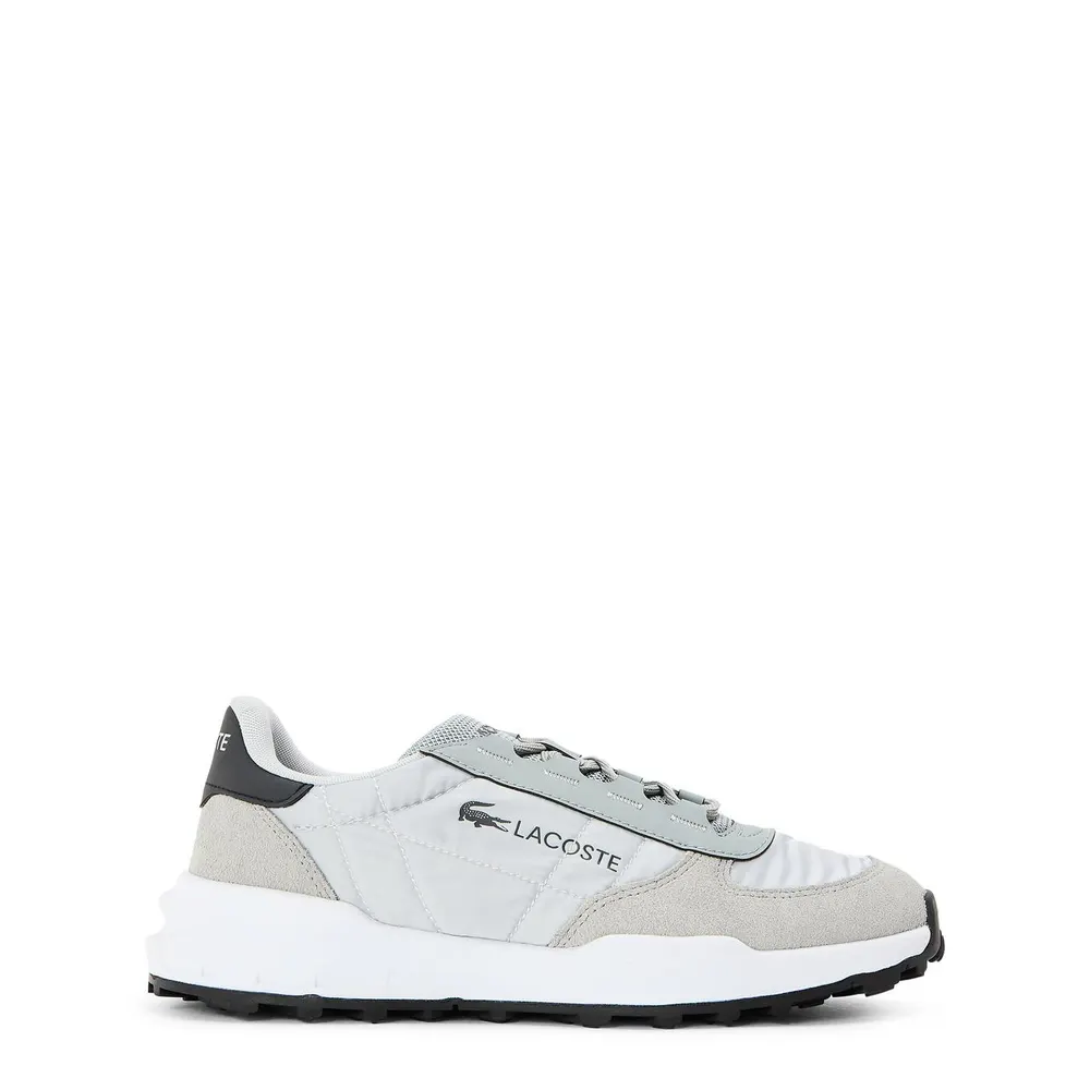 Lacoste Men's Elite ActEVO Runners in Gry/Wht 25Y – Footwear