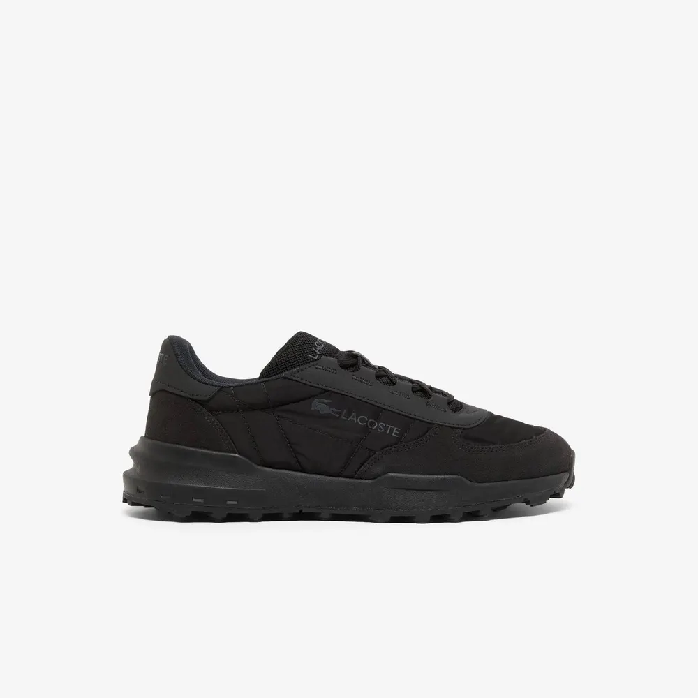 Lacoste Men's Elite ActEVO Runners in Blk/Blk 02H – Footwear