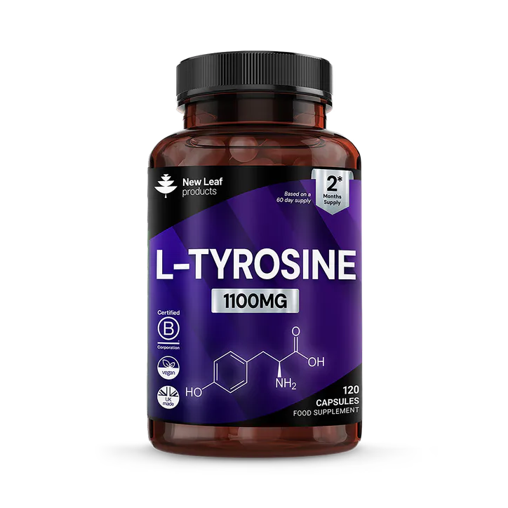 New Leaf Products L-Tyrosine Capsules 120 Capsules