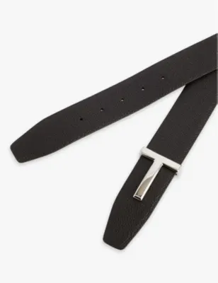 TOM FORD Reversible Leather Belt - 40 detail 3