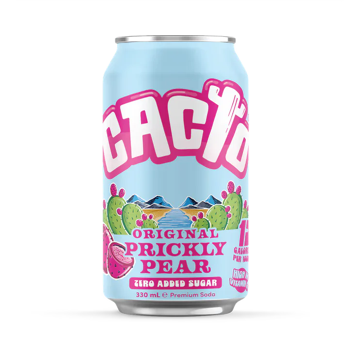 Cacto - Low Sugar Soda Original Prickly Pear 330 ml